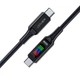 Дата кабель USB-C to USB-C 1.2m 100W with display C7-03 Acefast (6974316282778) - изображение 4