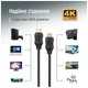 Кабель мультимедийный HDMI M to HDMI M 3.0m V2.0 4K60Hz black ColorWay (CW-CBHD079-BK) - изображение 9