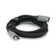 Дата кабель USB-C M/F 1.0m USB 3.2 Gen2 100W 10Gbps 4K60Hz black Voltronic (YT-TC-TC-EXB-1m) - изображение 2
