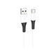 Дата кабель USB 2.0 AM to USB-C 1.0m 3A silicone X82 white HOCO (6931474768582) - изображение 2