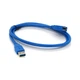 Дата кабель USB 3.0 AM/AF 1.0m blue Voltronic (YT-3.0AM\AF-1.0BL) - изображение 2