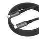 Дата кабель USB-C to USB-C 1.0m USB4 40Gbps 240W 8K60Hz black Armorstandart (ARM81921) - изображение 5