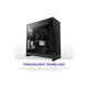Корпус для ПК NZXT H9 Flow Dual-Chamber All Black (CM-H92FB-01) - зображення 7