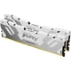 Модуль пам'яті для комп'ютера DDR5 48GB (2x24GB) 8000 MHz Renegade White/Silver Kingston Fury (ex.HyperX) (KF580C38RWK2-48) - изображение 1