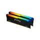 Модуль пам'яті для комп'ютера DDR4 16GB (2x8GB) 3200 MHz Beast Black Kingston Fury (ex.HyperX) (KF432C16BB2AK2/16WP) - изображение 1