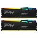 Модуль пам'яті для комп'ютера DDR5 64GB (2x32GB) 5200 MHz Beast RGB EXPO Black Kingston Fury (ex.HyperX) (KF552C40BB2AK2-64) - зображення 1