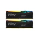 Модуль пам'яті для комп'ютера DDR5 128GB (2x64GB) 5600 МГц Beast RGB Kingston Fury (ex.HyperX) (KF556C40BBAK2-128) - зображення 1