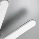 Настінно-стельовий LED світильник у білому корпусі 50х60х14 см | Line F | Арт. 6202-4 WT - зображення 2