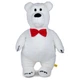 Мягкая игрушка KidsQo Мишка Берри микроплюш 60 см белая (532595) - изображение 1
