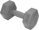 Гантель PowerPlay 4124 Hercules композитная 4 кг Серая (PP_4124_4kg) - изображение 2