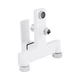 Змішувач для ванни Qtap Gemini (з душовим гарнітуром) QTGEM259CRW45683 Chrome/White - зображення 5