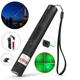 Потужна лазерна указка до 10км + насадка Green Laser YL-303, Зелена / Акумуляторний лазер зелений - зображення 1