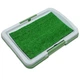 Лоток с имитацией травы (46х33х6 см) для собак Puppy Potty Pad / Открытый трехуровневый туалет для животных - изображение 2