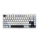Беспроводная механическая клавиатура AULA F75 White-Blue - изображение 1