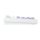 Беспроводная механическая клавиатура AJAZZ AK 820 pro 75% White Purple - изображение 4