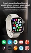 Смарт Годинник Телефон 4G LTE SIM карта GPS Wi‑Fi Bluetooth 4+32GB Месенджери Android 10 AMOLED дисплей Фронтальна Висувна Камера Мікрофон 1380mAh ChatGPT YouTube Facebook Instagram(BLACK) - изображение 2