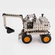 Конструктор металлический Экскаватор 1003 DIY с 406 деталями для сборки модели техники - изображение 2