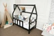 Детская кровать домик Монтессори BUSY WOOD на ножках Модель 1 120х60 см черный - изображение 5
