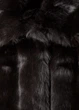 Еко шуба жіноча H&M 200796-2 38(165/88) чорний (2007960004) - изображение 2