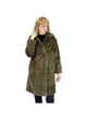 Еко шуба жіноча H&M 721430-2 XS(160/80) зелений (2000005032028) - изображение 1