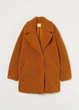 Еко шуба жіноча H&M 200246-4 M(170/96) гірчичний (2002460004) - изображение 1