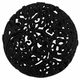 Елочный ажурный шар MIS LT 10 см черный - изображение 1