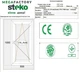 Окно-Steko 500х1000 мм 2-стекло/аргон,правое - изображение 2