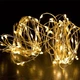 Світлодіодна гірлянда Crown 50 LED 5 м на батарейках Теплий білий (WLS-H2188W5) - зображення 2