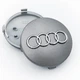 Колпачки (заглушки) в литые диски AUDI (Ауди) 60 мм Матово-Серые CountryMan - изображение 3