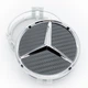 Колпачки (заглушки) в литые диски Mercedes Benz (Мерседес) 75 мм Черный - Карбон CountryMan - изображение 1