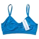Бюстгальтер бесшовный топик Singwear W2 голубой чашка АА(0)-А(1) - изображение 1