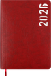 Ежедневник датированный 2026 (A5, гибкая обложка, красный) Buromax Mind BM.21152-05 - изображение 1