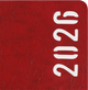 Ежедневник датированный 2026 (A5, гибкая обложка, красный) Buromax Mind BM.21152-05 - изображение 3