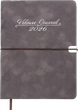 Ежедневник датированный 2026 (A5, гибкая обложка, серый) Buromax Velour BM.2134-09 - изображение 1