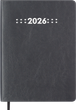 Ежедневник датированный 2026 (A5, гибкая обложка, серый) Buromax Memory BM.21151-09 - изображение 1