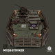 3D Пазл Конструктор Из Дерева Механический TimberBricks БТР М1126 Stryker 433 деталей! стрейч плівка - изображение 2