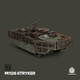 3D Пазл Конструктор Из Дерева Механический TimberBricks БТР М1126 Stryker 433 деталей! стрейч плівка - изображение 6