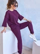 Спортивный костюм женский ISSA PLUS 11970 XL Бордовый (issa2000341275769) - изображение 1