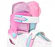 Детские ролики Raven Loret Glitter White/Mint/Pink LED размер 30-33 (kn137) - изображение 7