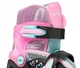 Детские ролики Raven Loret Glitter Black/Mint/Pink LED размер 30-33 (kn135) - изображение 8
