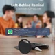Смарт GPS Bluetooth трекер для пошуку ключів, дітей, тварин, авто, міні локатор з сигналізацією, сумісний з iPhone (комплект 4 шт, чорний) - зображення 2