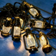 Гирлянда светодиодная "Ретро фонарики" желтый свет от USB - изображение 2