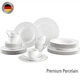 Набір столового посуду Villeroy & Boch Basic White 30 предметів преміальна порцеляна білий - зображення 2
