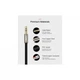 Кабель мультимедійний 3.5mm M to 2xRCA M 1.0m AV116 black Ugreen (10749) (320515) - зображення 6