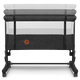 Кроватка приставная Lionelo AURORA GREY GRAPHIT - изображение 2