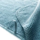 Полотенце вафельное для рук Graccioza Bee Waffle towels, Petrol, 30x30 см - изображение 3