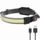 Фонарик налобный XQ-T1C 26LED USB (велосипедный) - изображение 1