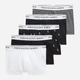 Набір трусів-боксерів чоловічих бавовняних Polo Ralph Lauren 714864292017 XL 5 шт Чорний/Білий/Сірий (3616853151980) - зображення 1