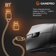 Миша GamePro Genesis Wizard Wireless/Bluetooth/USB Black (GM160B) - зображення 9