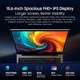 Blackview，Acebook 8 Ноутбук, 15. 6- inch 1920*1080 IPS Екран, Intel Core N97 4 Core Up to 3. 6GHz, 16GB RAM 512GB SSD, Battery 36W Charge，Серый - изображение 11